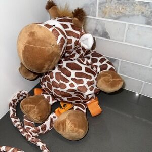 Giraffe Plush Backpack Safety Anti-lost Harness w leash Bag by Animal Planet NEW